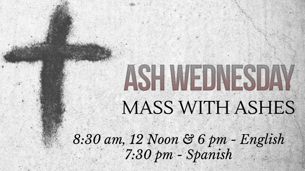 Ash Wed Cover 2021 | Little Flower Catholic Church